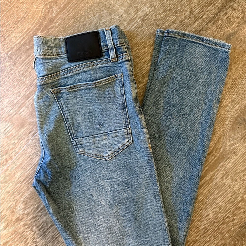 Hudson Jeans Blue Slim Fit Denim